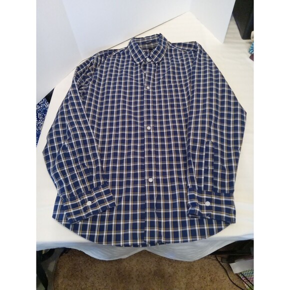 J Crew Lot Of 2 Mens Shirts XL Classic Fit Flex Wash Plaid Button Up Pockets - Picture 2 of 8